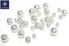 MIYUKI Delica® Seed Beads (DB0054) 11/0 Round - Dark Peach Lined Crystal AB