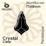 Preciosa Pendeloque (1008) 105x61mm - Clear Crystal