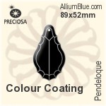 プレシオサ Pendeloque (1009) 89x52mm - Metal Coating