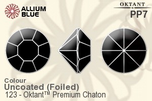 Oktant™ Premium Chaton (123) PP7 - Color With Gold Foiling
