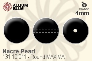 PRECIOSA Round Pearl 1H MXM 4 gold