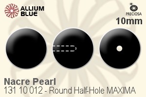 PRECIOSA Round Pearl 1/2H MXM 10 pearlesc.cream
