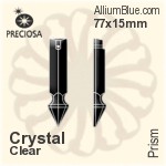 Preciosa Prism (134) 77x15mm - Clear Crystal