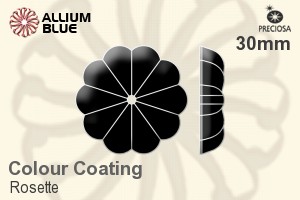 Preciosa Rosette (2528) 30mm - Colour Coating