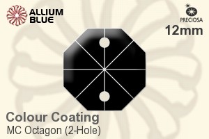 プレシオサ MC Octagon (2-Hole) (2552) 12mm - Colour Coating