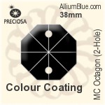 プレシオサ MC Octagon (2-Hole) (2552) 38mm - Colour Coating