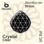 Preciosa MC Ball (2616) 50mm - Metal Coating
