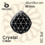 Preciosa MC Ball (2616) 100mm - Clear Crystal