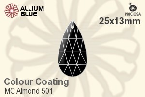 プレシオサ MC Almond 501 (2662) 25x13mm - Colour Coating