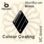 Preciosa MC Almond (2699) 50mm - Metal Coating