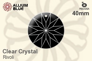 Preciosa Rivoli (2729) 40mm - Clear Crystal