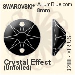 Swarovski Navette Sew-on Stone (3223) 12x6mm - Clear Crystal With Platinum Foiling