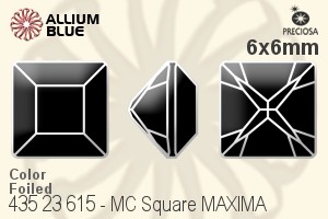 PRECIOSA Square MXM 6x6 fuchsia DF
