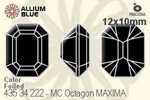 PRECIOSA Octagon MAXIMA 12x10 emerald DF