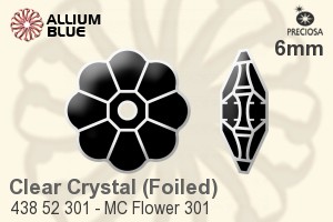 PRECIOSA Loch Flower 1H 6 crystal S