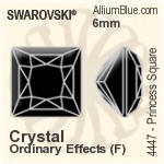 Swarovski XILION Navette Fancy Stone (4228) 6x3mm - Color Unfoiled