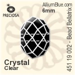 Preciosa MC Bead Bellatrix (451 19 002) 8mm - Crystal Effect