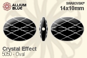 Swarovski Oval Bead (5050) 14x10mm - Crystal Effect