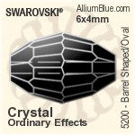 Swarovski Round Button (3015) 12mm - Crystal (Ordinary Effects) With Aluminum Foiling