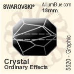 Swarovski Teardrop Bead (5500) 9x6mm - Color