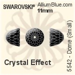 Swarovski Dome (Small) Bead (5542) 8mm - Color