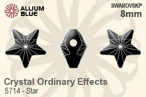 Swarovski Star Bead (5714) 8mm - Crystal Effect