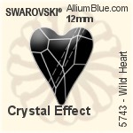 スワロフスキー Wild Heart ビーズ (5743) 17mm - クリスタル エフェクト