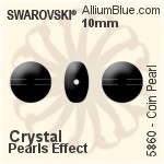施华洛世奇 Rice-shaped 珍珠 (5816) 15x8mm - 水晶珍珠
