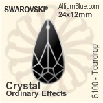 Swarovski XILION Heart Pendant (6228) 10.3x10mm - Color (Half Coated)