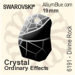 Swarovski Divine Rock Pendant (6191) 48mm - Clear Crystal