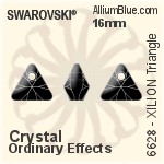 Swarovski Pear-shaped Pendant (6106) 16mm - Color