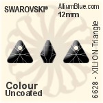 スワロフスキー XILION Triangle ペンダント (6628) 12mm - クリスタル