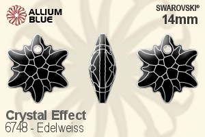 Swarovski Edelweiss Pendant (6748) 14mm - Crystal Effect