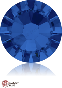 PREMIUM CRYSTAL Round Rose Flat Back SS5 Capri Blue F