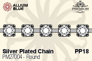 PREMIUM CRYSTAL Round Cupchain SVR PP18 Crystal