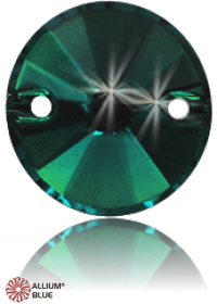 PREMIUM CRYSTAL Rivoli 18mm Emerald F