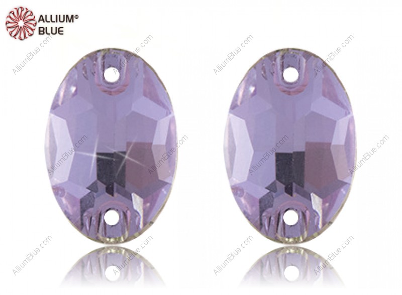 PREMIUM CRYSTAL Oval Sew-on Stone 16x11mm Crystal Vitrail Light F