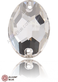 PREMIUM CRYSTAL Oval Sew-on Stone 18x13mm Crystal F