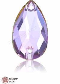 PREMIUM CRYSTAL Pear Sew-on Stone 12x7mm Crystal Vitrail Light F