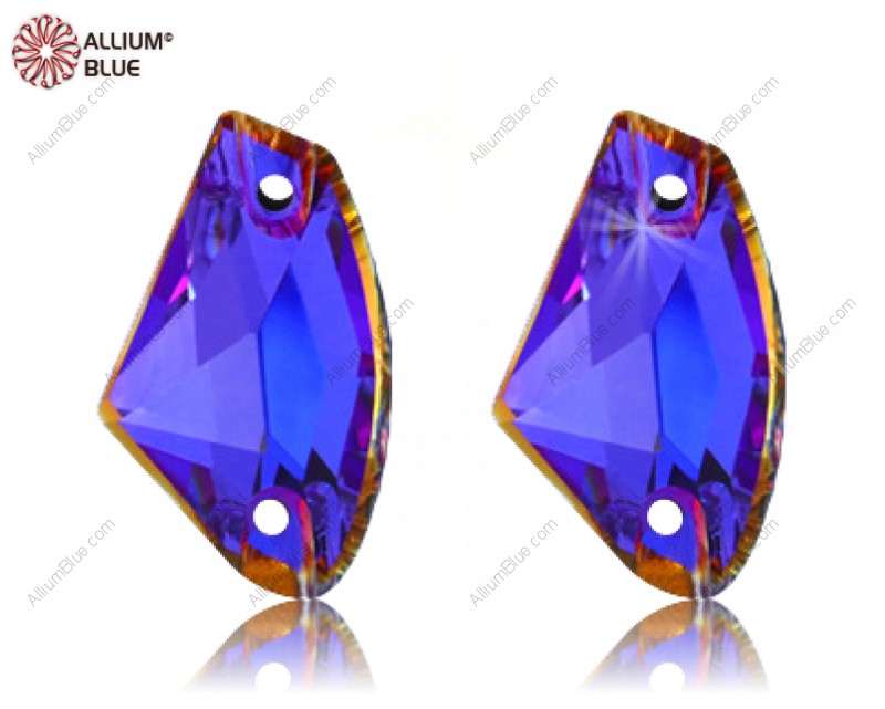 PREMIUM CRYSTAL Galactic Sew-on Stone 14x9mm Crystal Violet Blue F