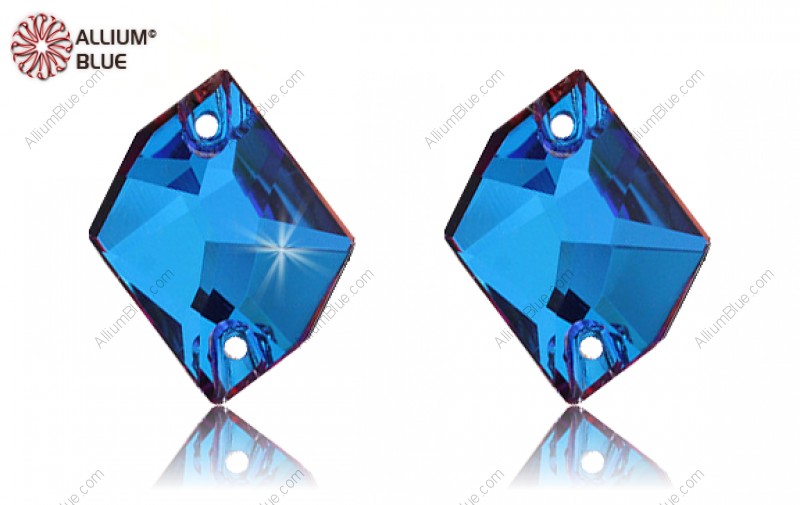 PREMIUM CRYSTAL Cosmic Sew-on Stone 17x13mm Crystal Violet Blue F