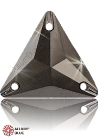 PREMIUM CRYSTAL Triangle Sew-on Stone 16mm Crystal Metallic Silver F