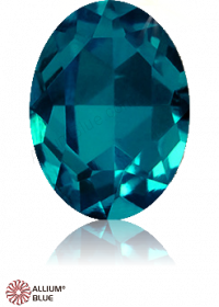 PREMIUM CRYSTAL Oval Fancy Stone 14x10mm Blue Zircon F