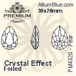 PREMIUM Scarab Bead (PM5728) 12mm - Crystal Effect