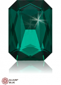 PREMIUM CRYSTAL Octagon Fancy Stone 6x4mm Emerald F