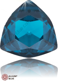 PREMIUM CRYSTAL Trilliant Fancy Stone 12mm Blue Zircon F