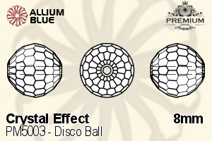 PREMIUM Disco Ball Bead (PM5003) 8mm - Crystal Effect