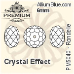 PREMIUM Rondelle Bead (PM5040) 6mm - Crystal Effect