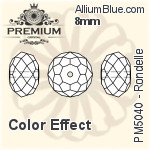 PREMIUM Rondelle Bead (PM5040) 8mm - Color Effect
