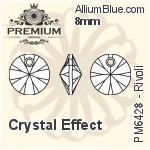 Swarovski Princess Cut Pendant (6431) 9mm - Crystal Effect PROLAY